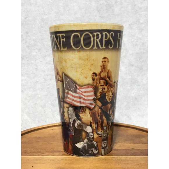 2022 Marine Corps Historic Half Marathon Pint Glass Fredericksburg VA - Picture 2 of 6